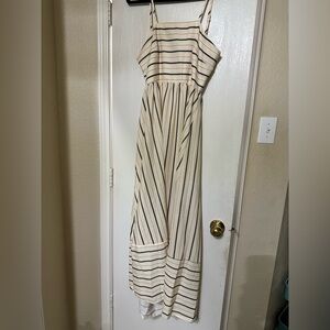 Summer dress, open back